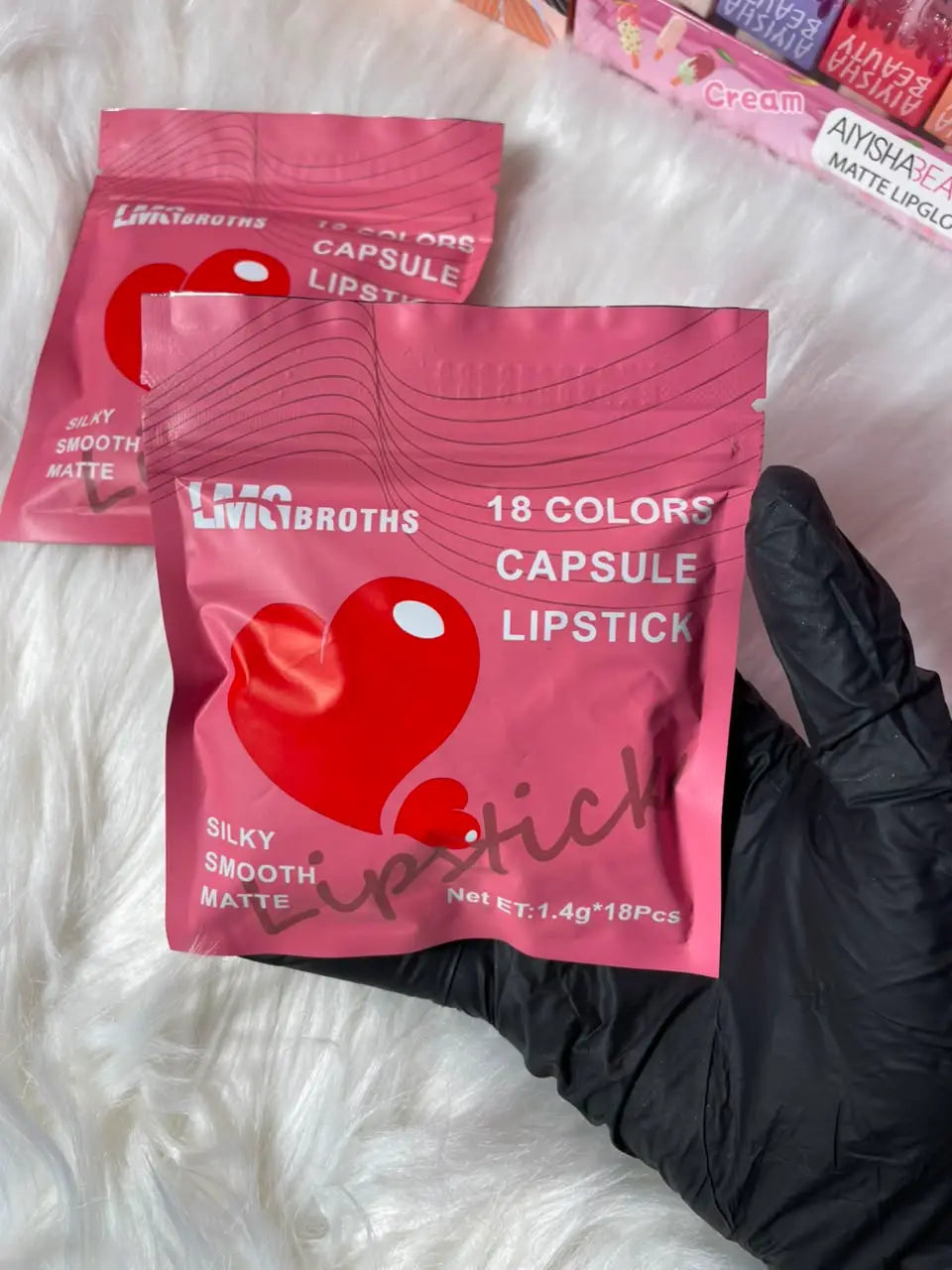 18-Colors Mini Capsule Lipstick Set