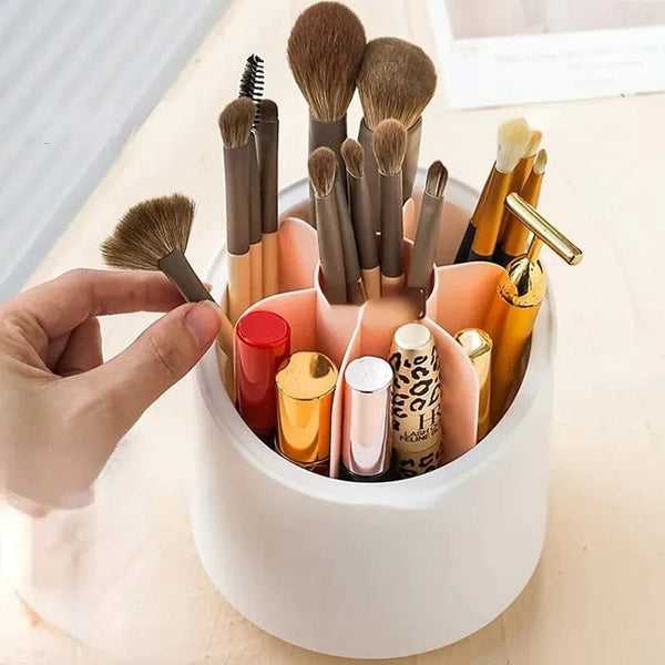 New 360 Rotating Makeup Brush Holder - Link Lift Shop