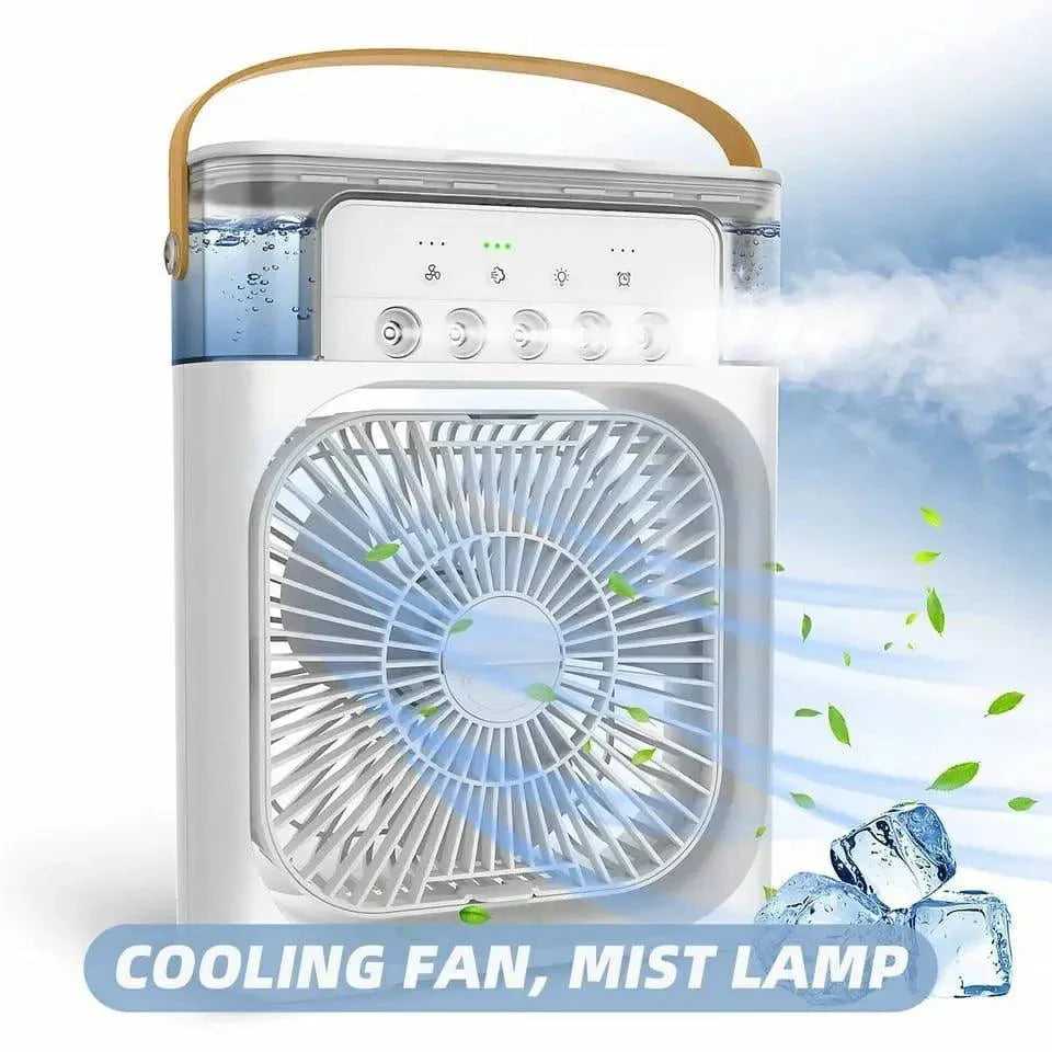 Mini Portable Air Conditioner USB Fan With Mist Water Spray – Portable Cooling Fan for Office, Kitchen & Home - Link Lift Shop