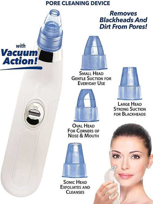 Derma Suction Facial Pore Cleanser - Blackhead Whitehead Remover Suction Machine - Link Lift Shop