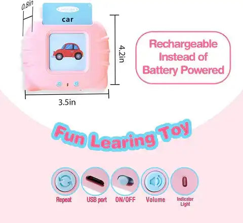 Talking Flash Cards For Kids Educational Learning - Chic Flicks Store