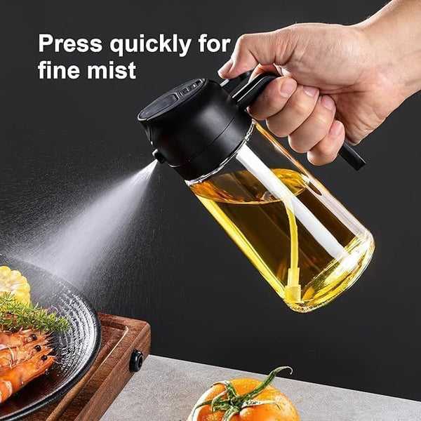 2 in 1 Glass Oil Sprayer & Dispenser - Link Lift Shop