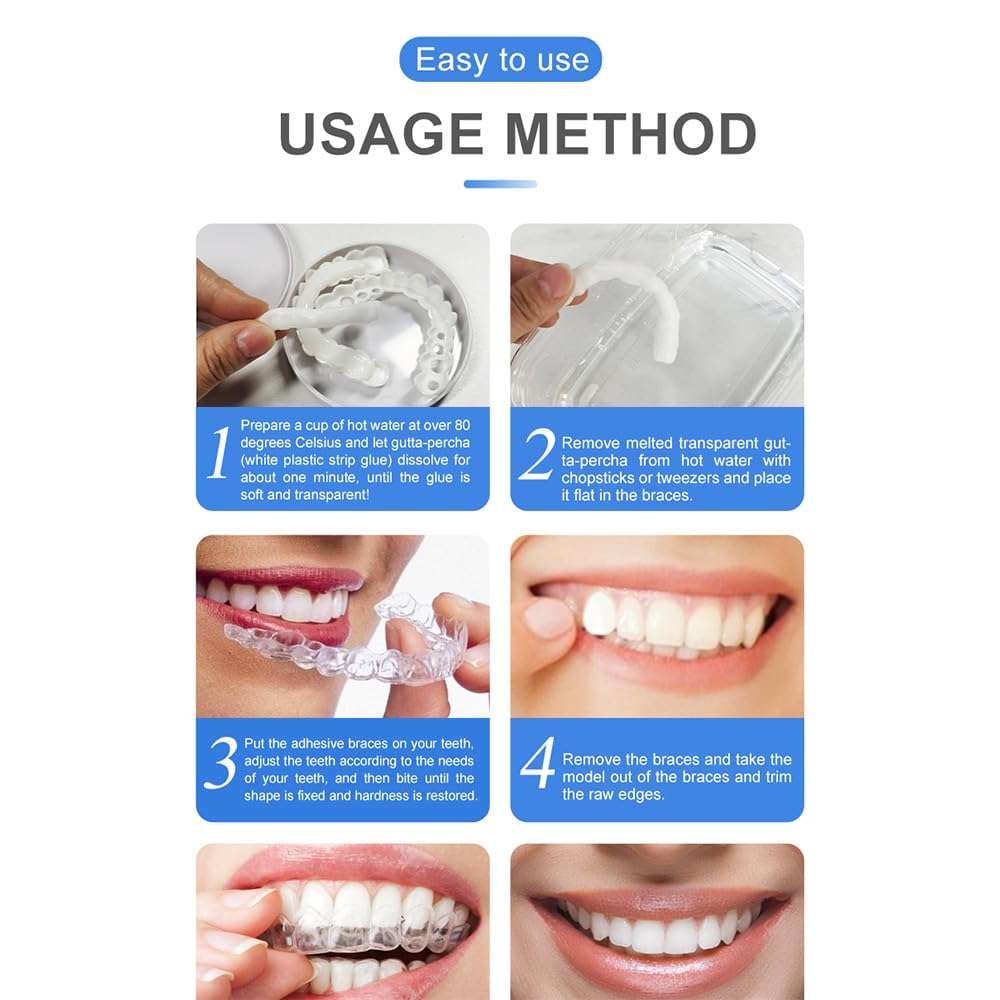 Snap On Smile Braces Teeth Kit - Link Lift Shop