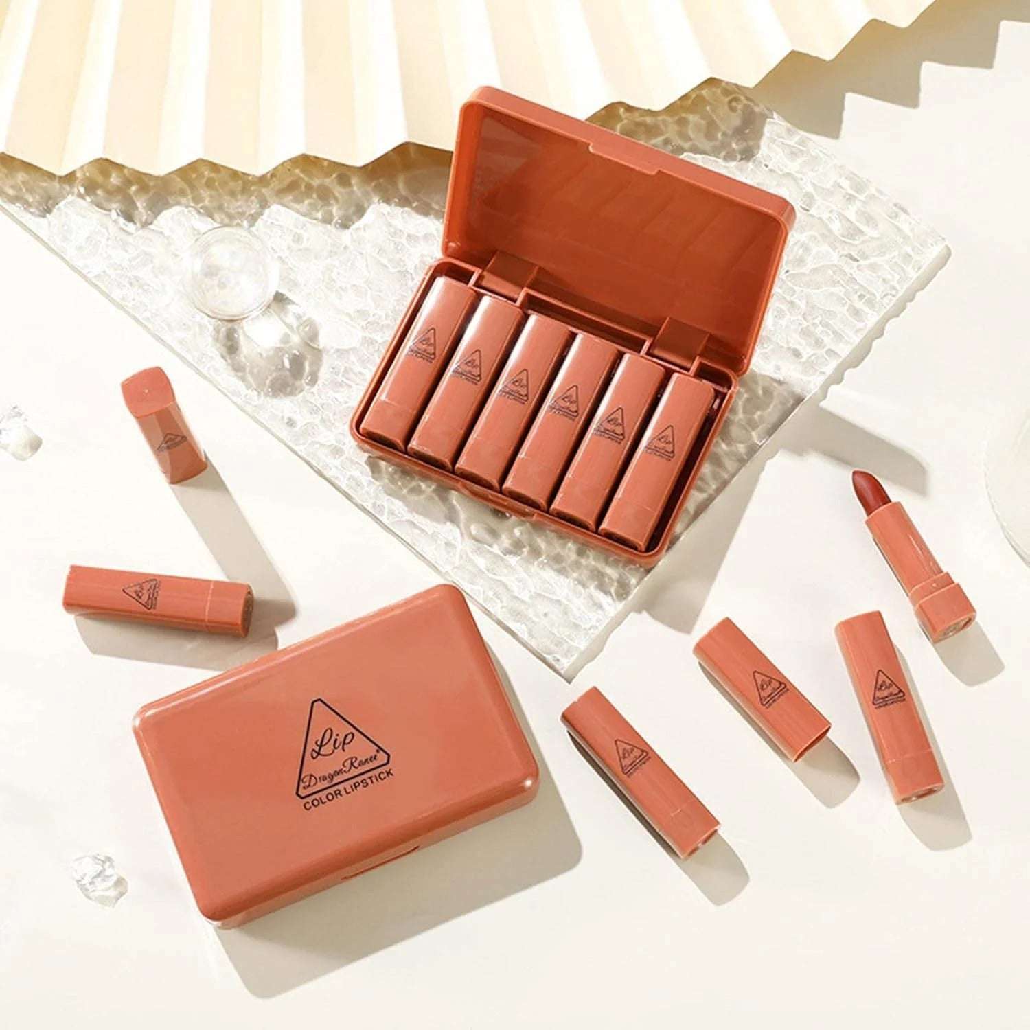 HENG FANG High Quality Makeup Matte Organic Waterproof Lipstick - Link Lift Shop