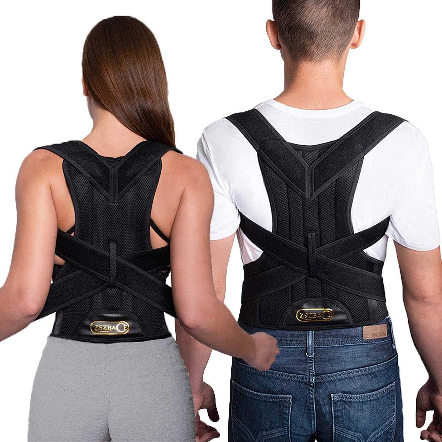 Shoulder & Back Posture Correction Belt || 2 in 1 - Link Lift Shop