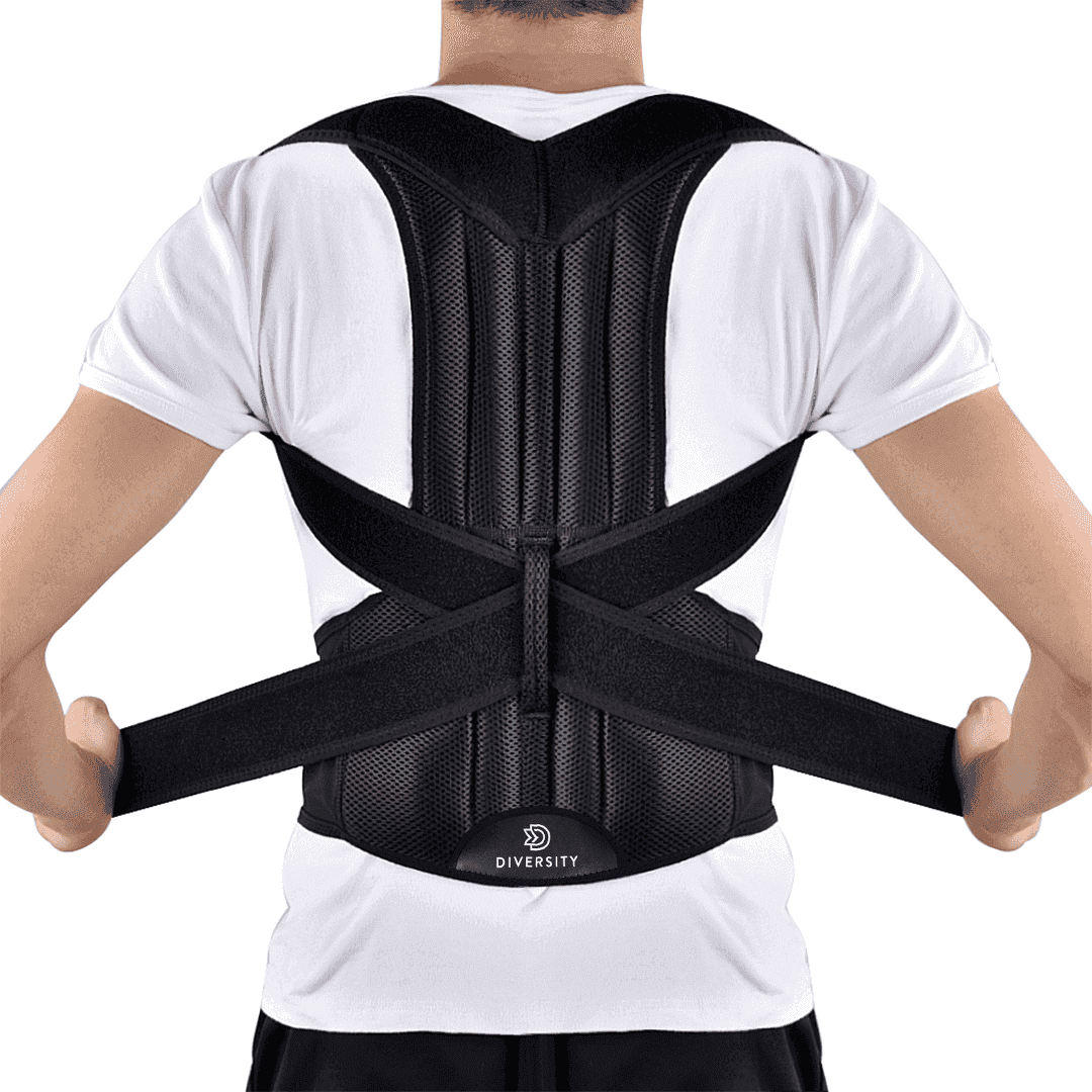 Shoulder & Back Posture Correction Belt || 2 in 1 - Link Lift Shop