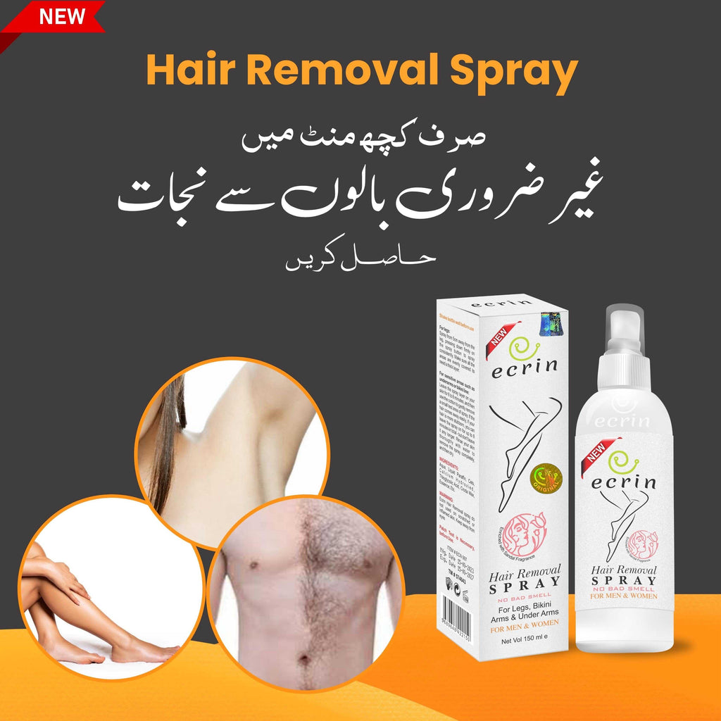 Ecrin Hair Removal Spray For Men And Women - Link Lift Shop