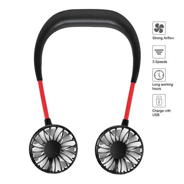 Rechargeable Potable Neck Fan - Link Lift Shop