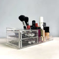 Acrylic Cosmetic Organizer With Drawer - Link Lift Shop