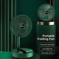 Rechargeable – Portable Telescopic Folding Fan Table Desk Fan | 3 Speeds Adjustable Height Fan - Link Lift Shop