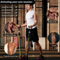 11 Pieces Power Resistance Band Set - For Men And Women - Link Lift Shop