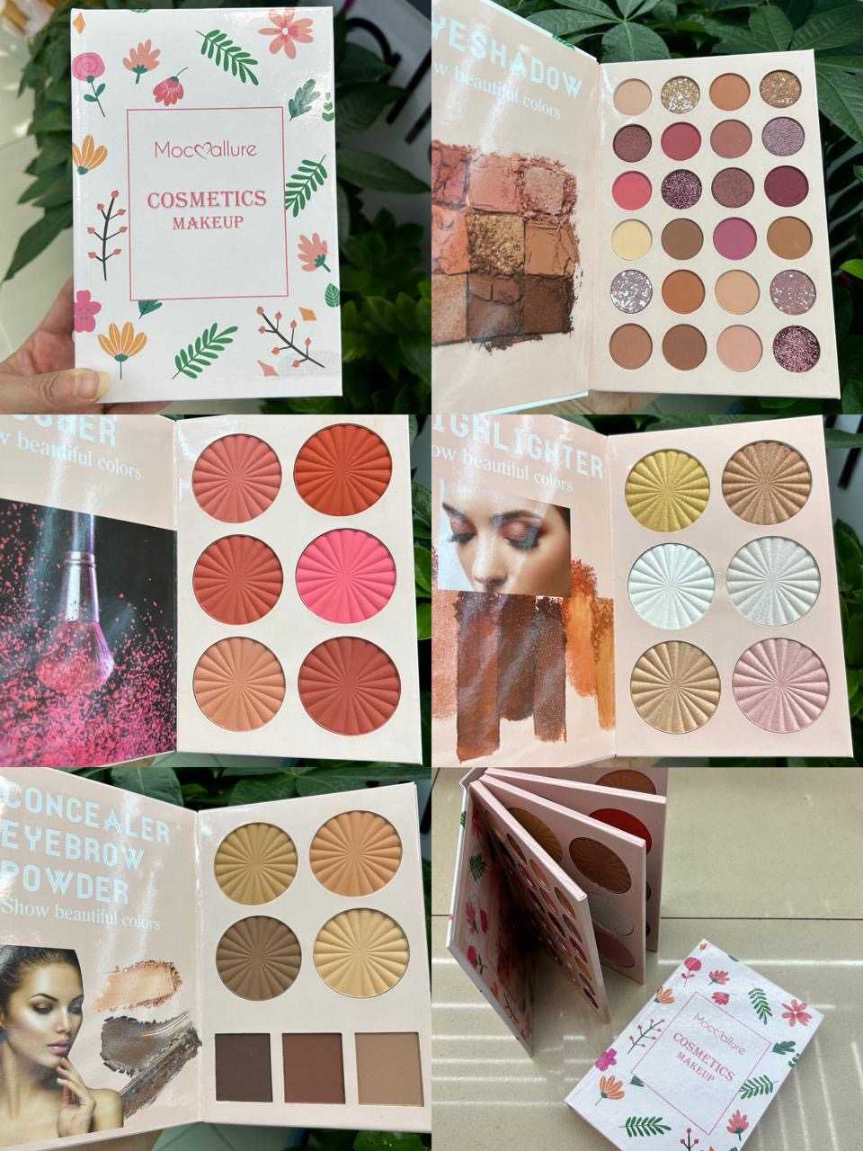 Mocallure 4 In 1 Eyeshadow Palette Book - Link Lift Shop