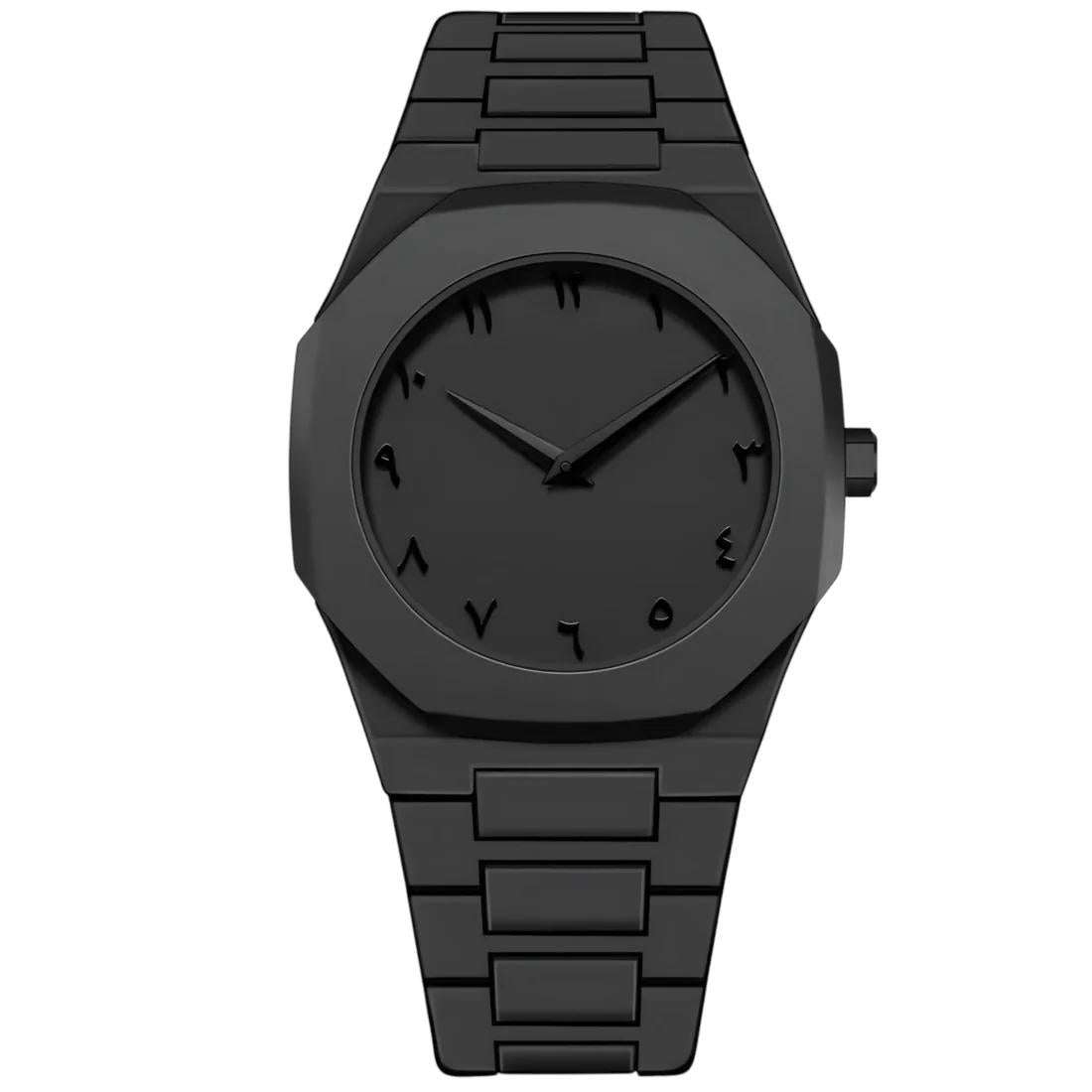 Arabic Aura Stylish Slim Business Watch with Arabic Numeric Dial - Link Lift Shop