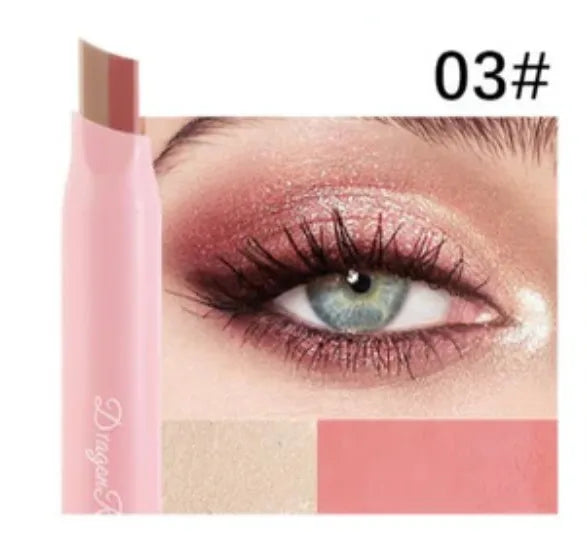 2-in-1 Glitter Gradient Eyeshadow Stick (Pack of 2)