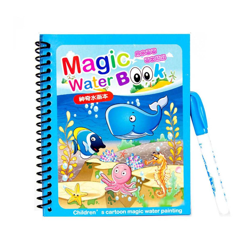 Reusable Magic Water Book Painting | Drawing, Coloring and  Board Book with Magic Water Pen - Chic Flicks Store