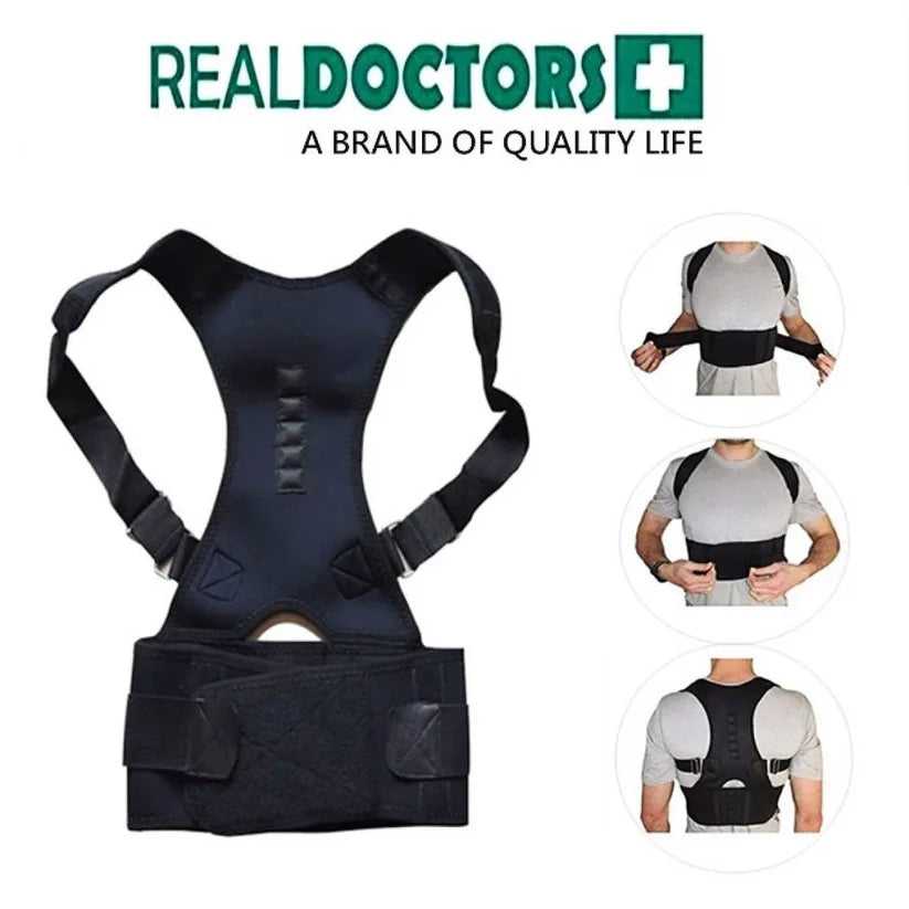 Shoulder & Back Posture Correction Belt || 2 in 1 - Link Lift Shop