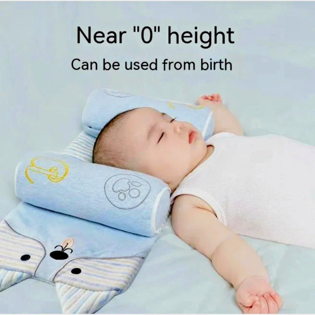 Baby Head Shaping Pillow Hypoallergenic, Flat Head Prevention, Pediatrician Approved