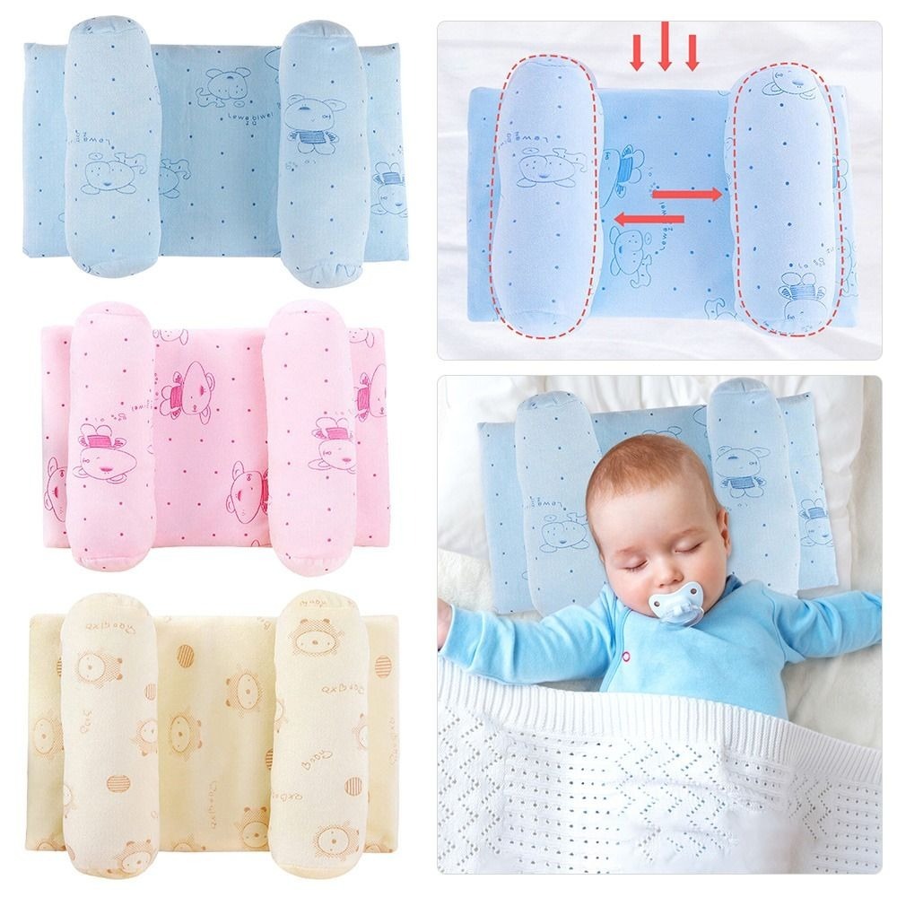 Baby Head Shaping Pillow Hypoallergenic, Flat Head Prevention, Pediatrician Approved