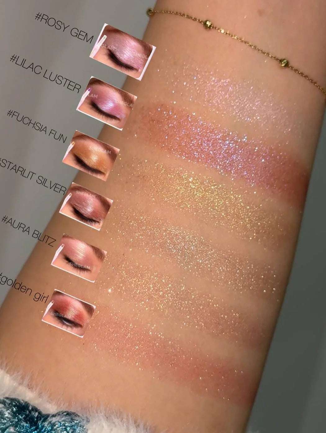 Hudamoji Glitter Jelly Eyeshadow - Link Lift Shop