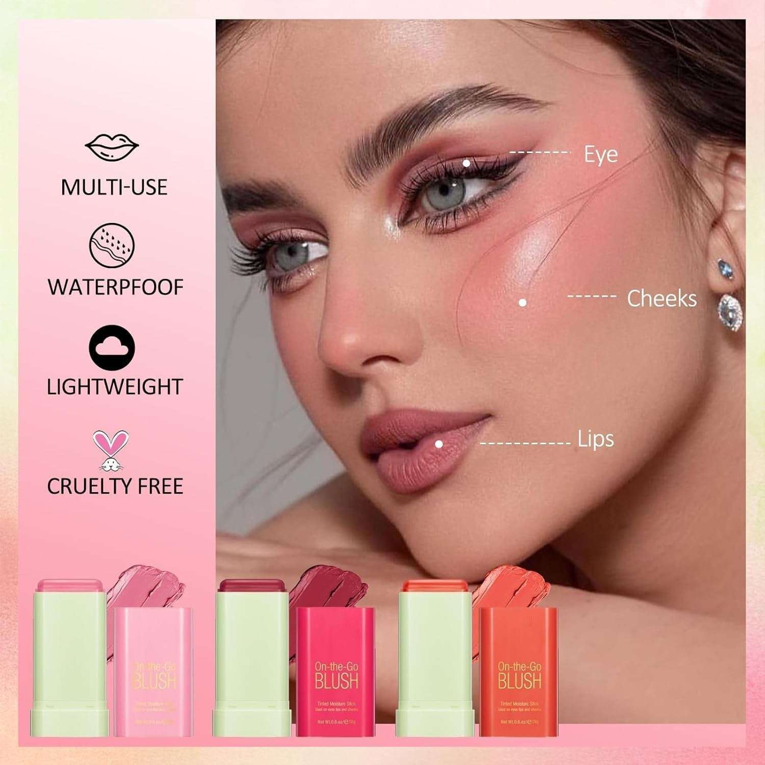 PiXi – On the Glow Blush (Premium Blush Stick) - Link Lift Shop