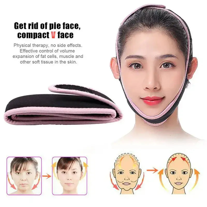 V-Shape Face Slimming Mask (Premium Quality) - Link Lift Shop