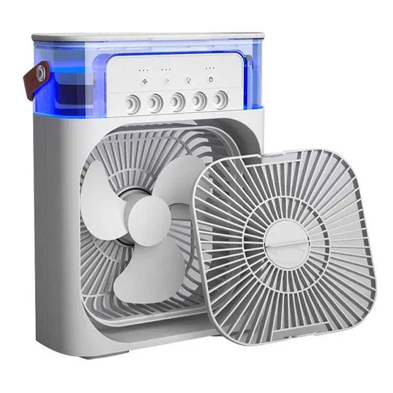 Mini Portable Air Conditioner USB Fan With Mist Water Spray – Portable Cooling Fan for Office, Kitchen & Home - Link Lift Shop