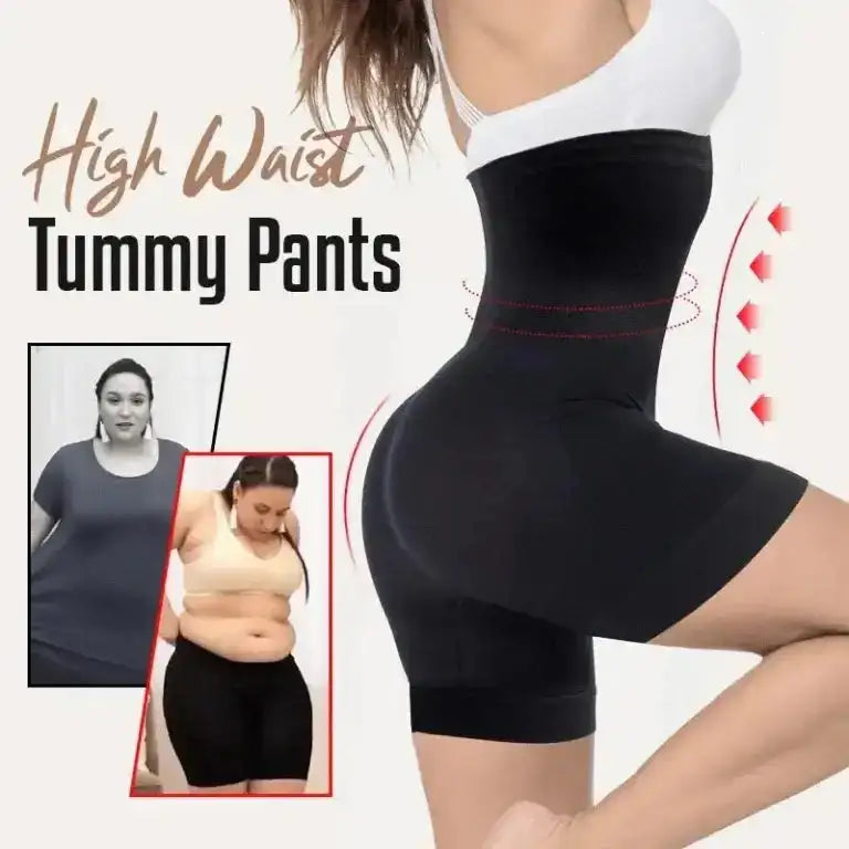 Seamless High-Waist Body Shaper for Tummy & Hip Control - Link Lift Shop